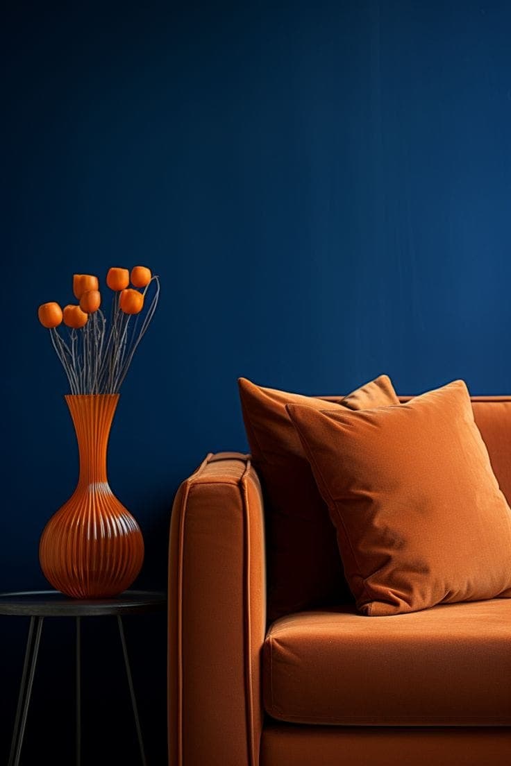 2025 Interior design trends with paint colors : deep hues